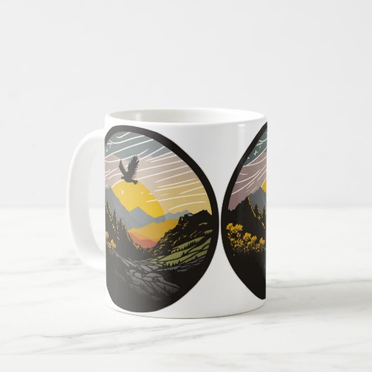 Snowdonia Kaffeetasse (Vorderseite Links)