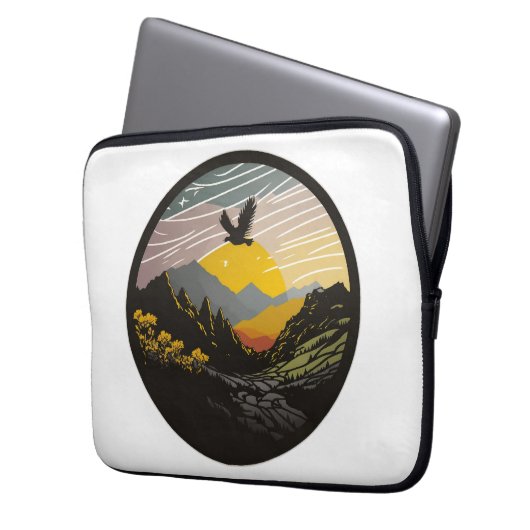 Snowdonia Laptopschutzhülle (Vorderseite Links)