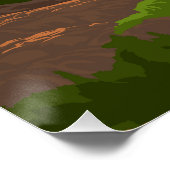 Snowdonia National Park Poster Nature UK (Ecke)