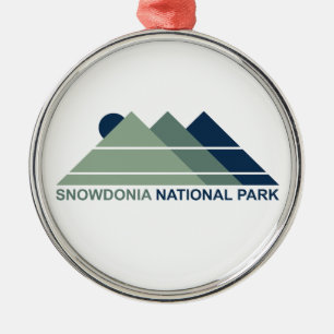 Snowdonia Nationalpark Bergsonne Ornament Aus Metall