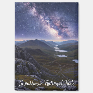 Snowdonia Nationalpark Wales Magnet