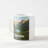 Snowdonia Nationalpark Wales Travel Kaffeetasse (Vorderseite Links)
