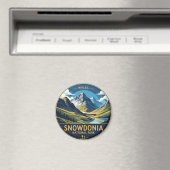 Snowdonia Nationalpark Wales Travel Magnet (In Situ (Geschirrspüler))