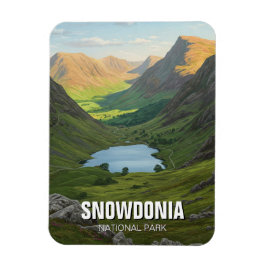 Snowdonia Nationalpark Wales Travel Magnet