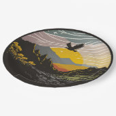 Snowdonia Pappteller (Schrägansicht)