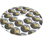 Snowdonia Polyester Weihnachtsbaumdecke (Schrägansicht)