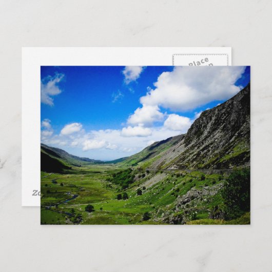Snowdonia Postkarte (Vorne/Hinten)
