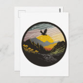 Snowdonia Postkarte (Vorne/Hinten)