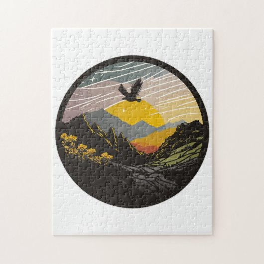 Snowdonia Puzzle (Vertikal)