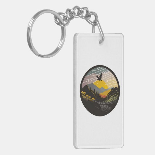 Snowdonia Schlüsselanhänger (Vorderseite links)