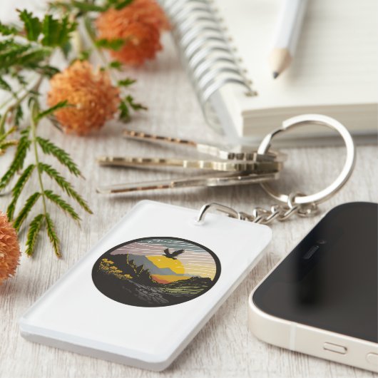 Snowdonia Schlüsselanhänger (Vorderseite rechts)