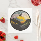 Snowdonia Serviette (Beispiel)