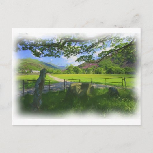 Snowdonia Views Postkarte (Vorderseite)