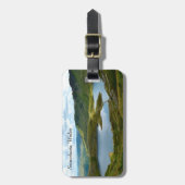 Snowdonia Wales. Gepäckanhänger (Vorderseite vertikal)