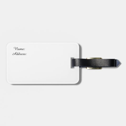 Snowdonia Wales. Gepäckanhänger (Rückseite horizontal)