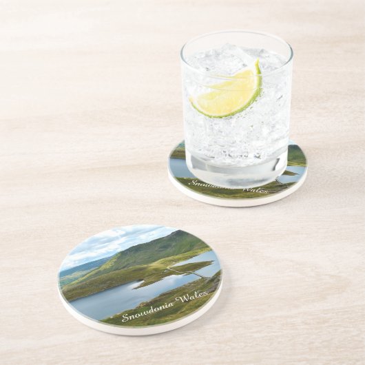 Snowdonia Wales. Getränkeuntersetzer (Seite)