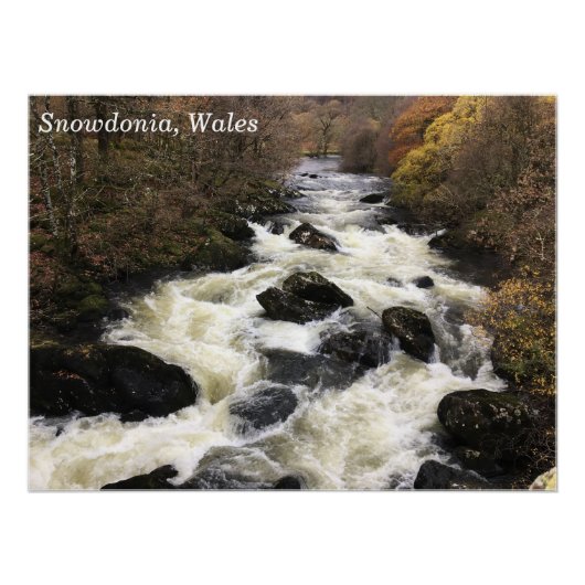 Snowdonia Wales Poster (Vorderseite)