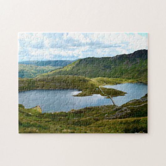 Snowdonia Wales. Puzzle (Horizontal)