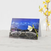 Snowdrop Brillen Tastatur Karte (Gelbe Blume)