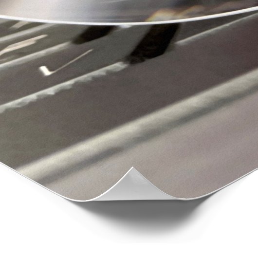 Snowdrop Brillen Tastatur Poster (Ecke)