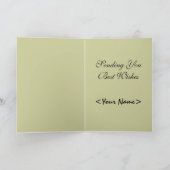 Snowdrop Card Karte (Innenseite)