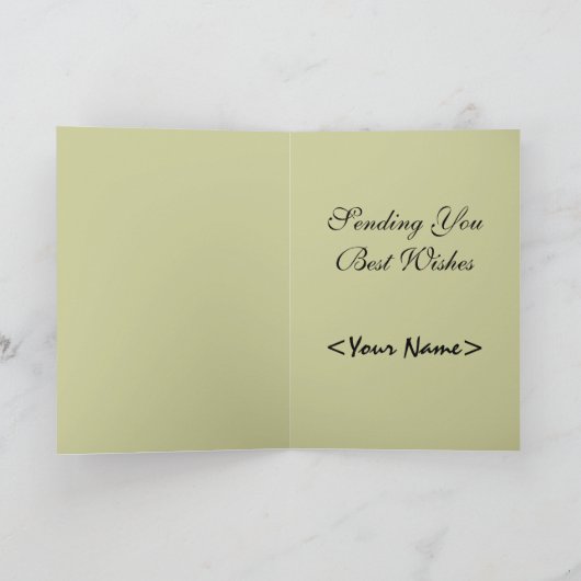 Snowdrop Card Karte (Innenseite)