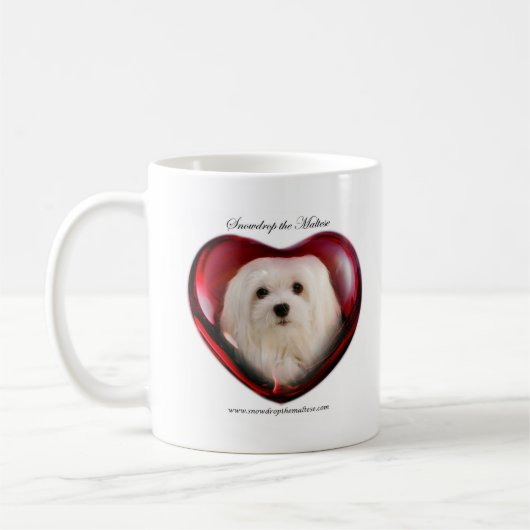 Snowdrop das maltesische kaffeetasse (Links)