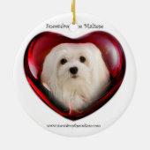 Snowdrop das maltesische keramikornament (Hinten)