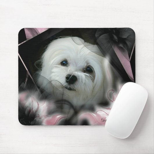 Snowdrop das maltesische Mousepad (Mit Mouse)