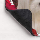 Snowdrop die maltesische Mausunterlage Mousepad (Ecke)