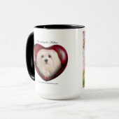 Snowdrop die maltesische Tasse (Vorderseite Links)
