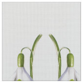 Snowdrop Fabric Muster. Stoff (Nahaufnahme)