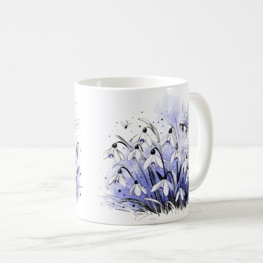 Snowdrop Fairy Kaffeetasse (VorderseiteRechts)