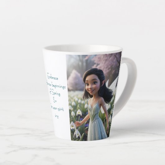 Snowdrop Fairy Milchtasse (Rechte Ecke)