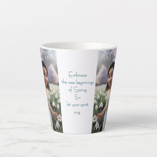 Snowdrop Fairy Milchtasse (Vorderseite)