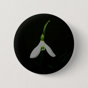 Snowdrop Knopf Button
