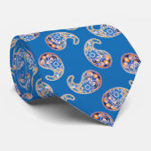 Snowdrop Paisley Pattern Krawatte (Gerollt)