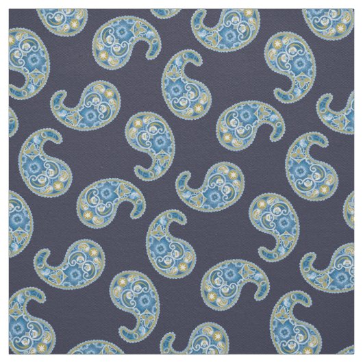 Snowdrop Paisley Stoff (Muster)