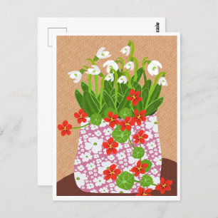 Snowdrop Postkarte