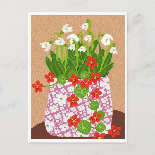 Snowdrop Postkarte (Vorderseite)