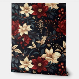 Snowdrop Starry Blooms botanisch Tapete