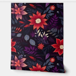 Snowdrop Starry Blooms botanisch Tapete