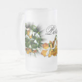SNOWDROP ~ Tasse aus Mattiertem Glas (Vorderseite Links)