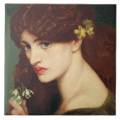 Snowdrops, 1873 (Öl auf Leinwand) Fliese (Vorderseite)