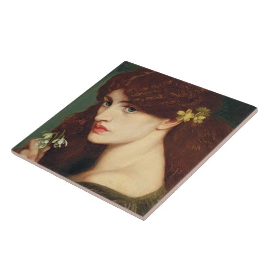 Snowdrops, 1873 (Öl auf Leinwand) Fliese (Seite)