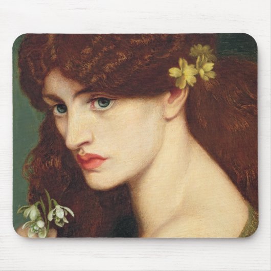 Snowdrops, 1873 (Öl auf Leinwand) Mousepad (Vorne)