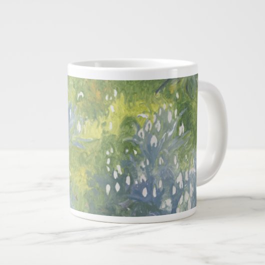 Snowdrops 2014 Jumbo-Tasse (Vorderseite Rechts)