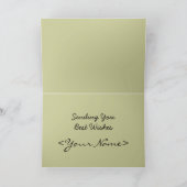 Snowdrops Card Karte (Innenseite)