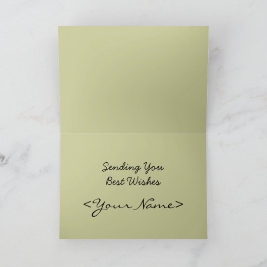 Snowdrops Card Karte (Innenseite)