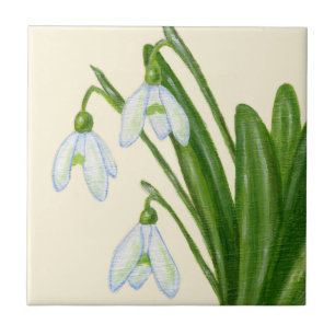 Snowdrops Fliese
